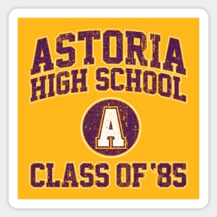 Astoria High School Class of 85 - The Goonies Sticker